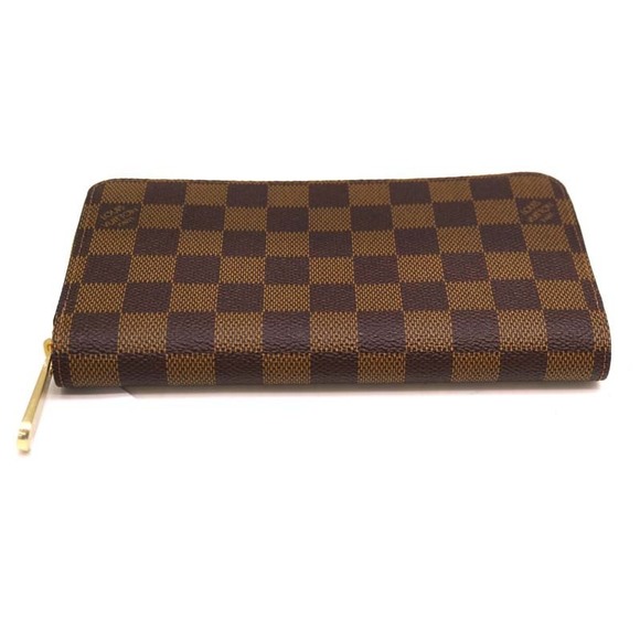 Louis Vuitton Ebene Zippy Wallet Brown Damier Canvas - Picture 5 of 6